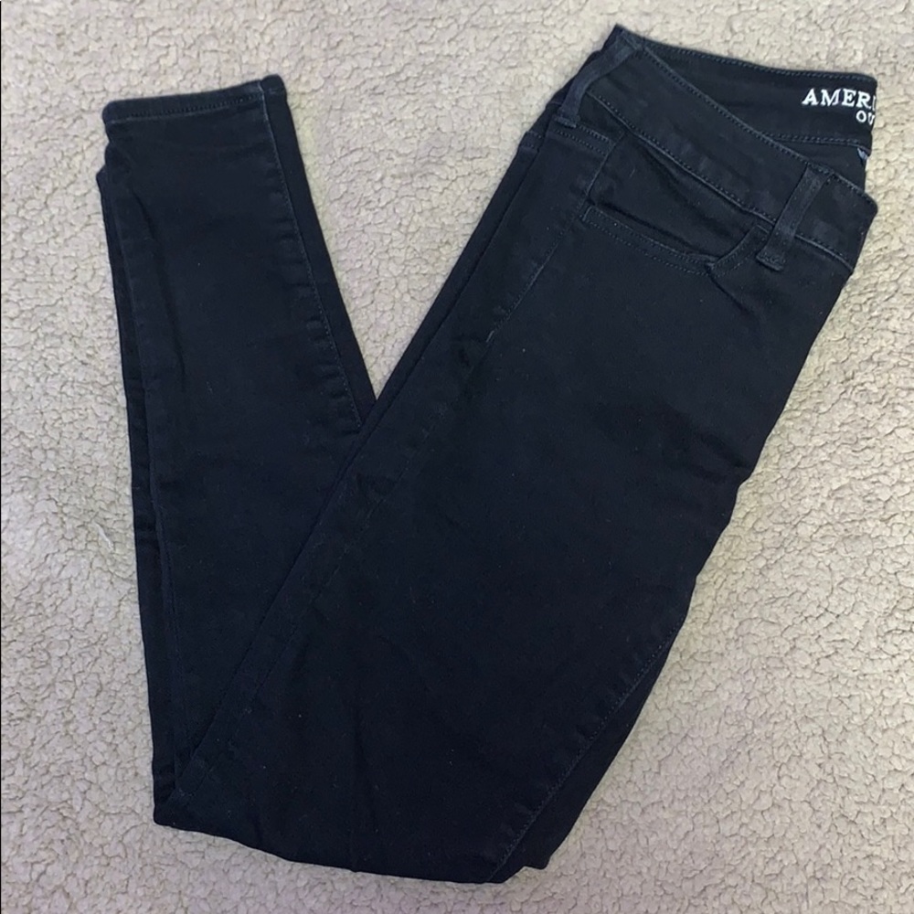 Black skinny jeans
